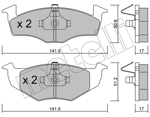 jeu de patin vw polo
