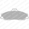 kit de plaquettes de frein, frein