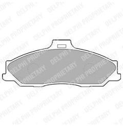 kit de plaquettes de frein, frein