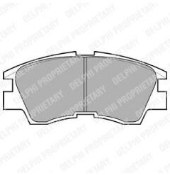 kit de plaquettes de frein, frein