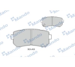 kit de plaquettes de frein, frein