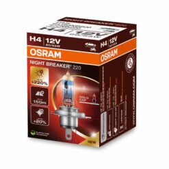 OSRAM Night Breaker +220 H4 12V 60/55W P43T