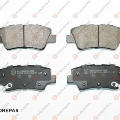 kit de plaquettes de frein, frein à disque