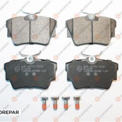 kit de plaquettes de frein, frein à disque