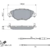 kit de plaquettes de frein, frein