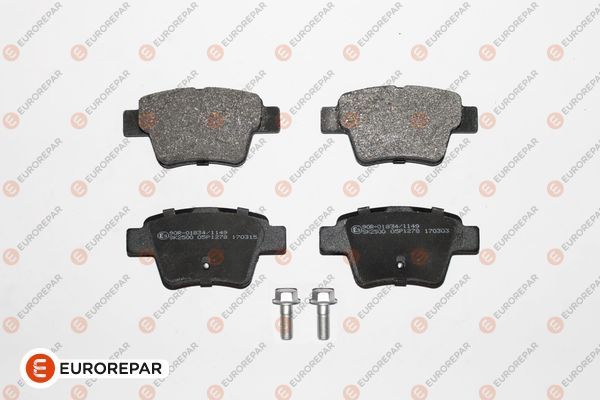 kit de plaquettes de frein, frein à disque