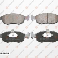 kit de plaquettes de frein, frein à disque