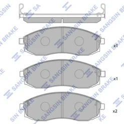 patin de frein avant mb